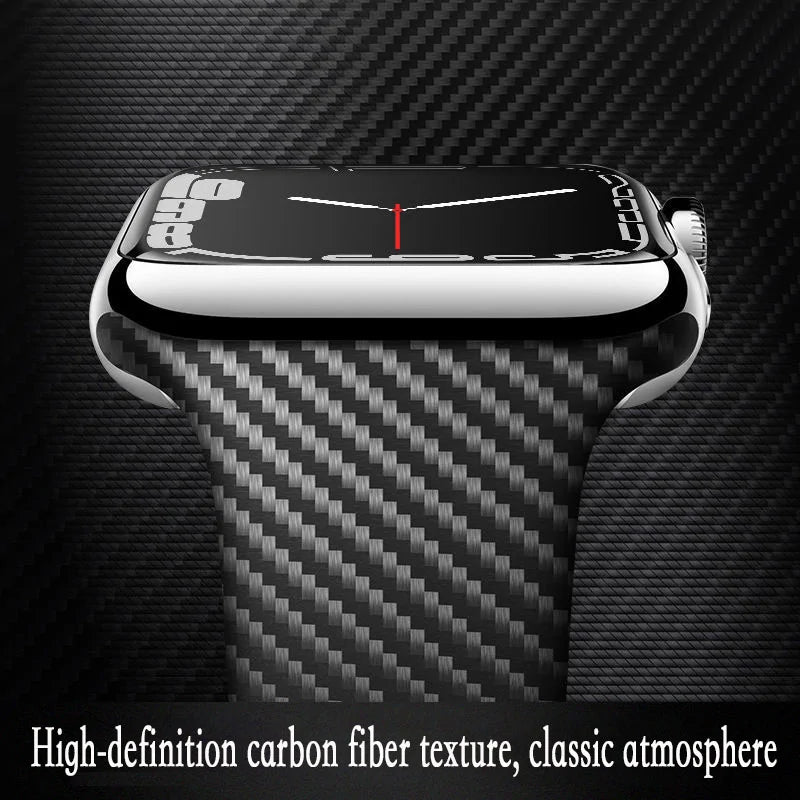 Carbon Fiber Strap For Apple Watch (Gen 1 to 7)