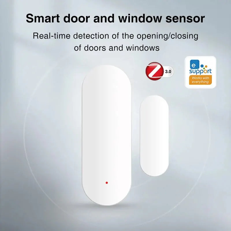 Zigbee Smart Door/Window Sensor, EWeLink App Control, Works with Alexa & Google Home