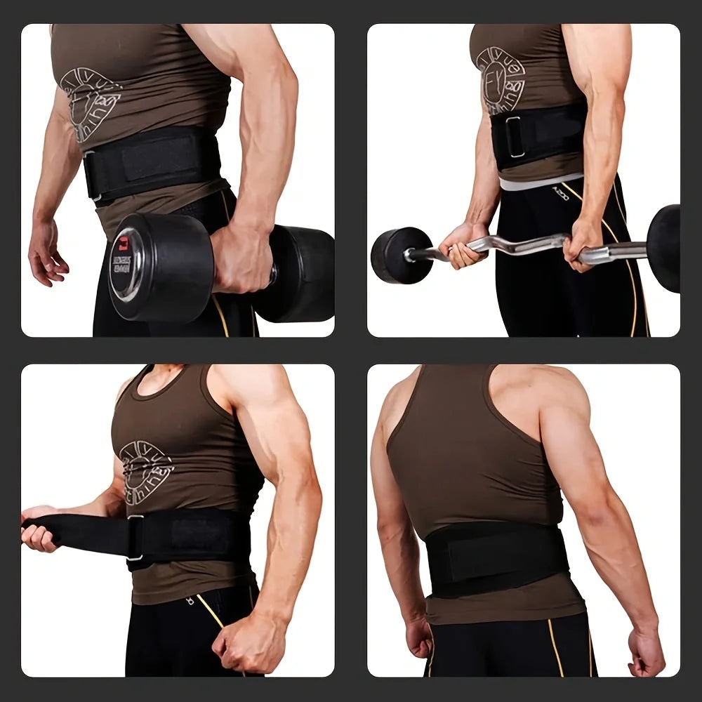 Men’s Lumbar Support Belt, Relieves Lower Back Pain, Gym & Everyday Use