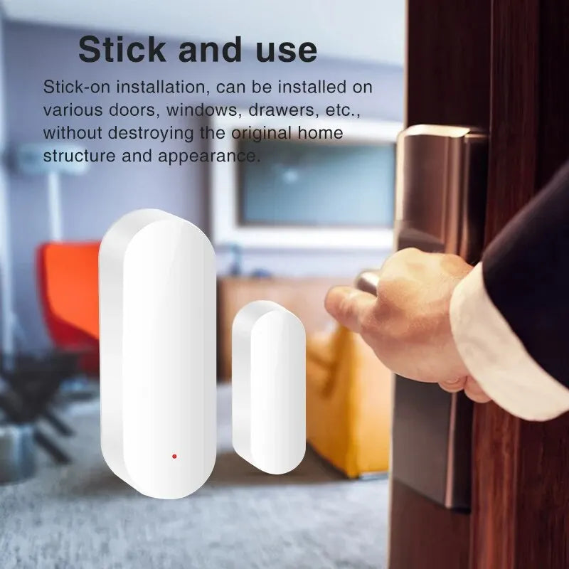 Zigbee Smart Door/Window Sensor, EWeLink App Control, Works with Alexa & Google Home