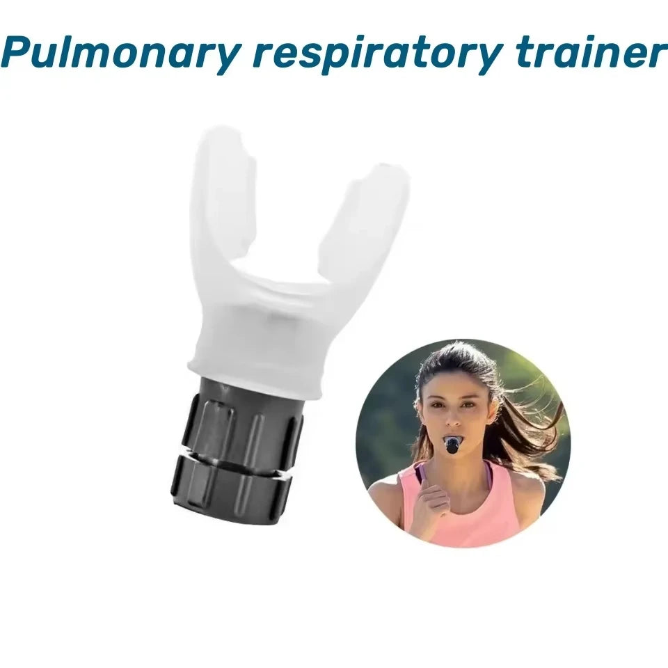 Portable Breathing Exerciser, Adjustable Resistance for Lung Fitness & Endurance Training