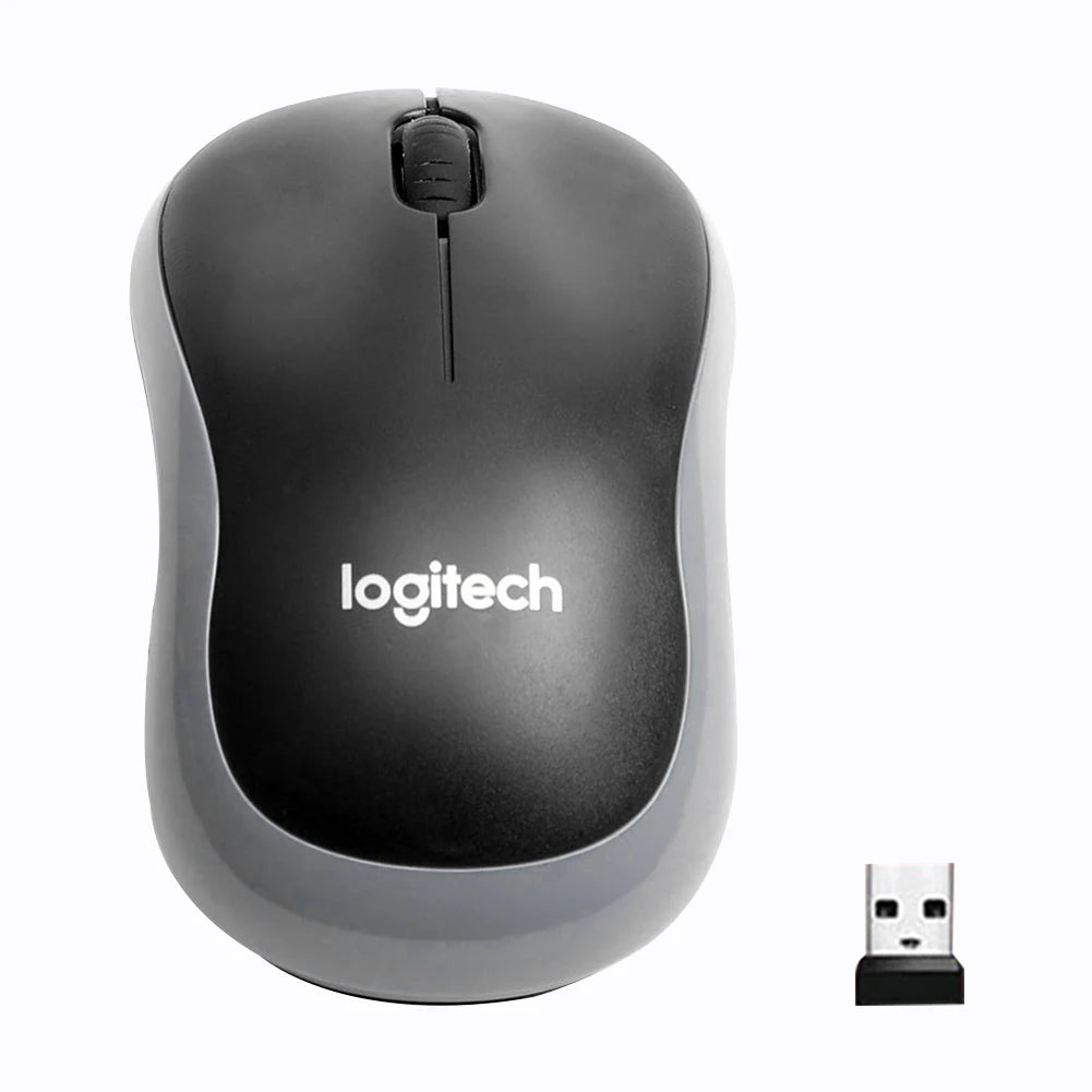 Logitech M185 Wireless Mouse, 1000DPI, USB Receiver, Compatible with Mac/Windows