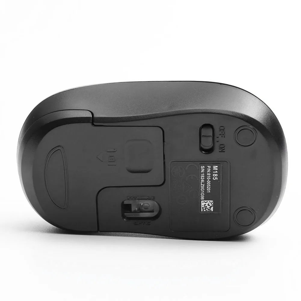 Logitech M185 Wireless Mouse, 1000DPI, USB Receiver, Compatible with Mac/Windows