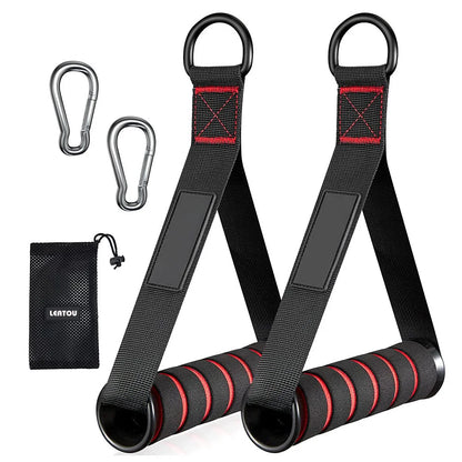 Triceps Rope with Handles, Gym Cable Attachments for Push/Pull Exercises, Biceps & Back Workout