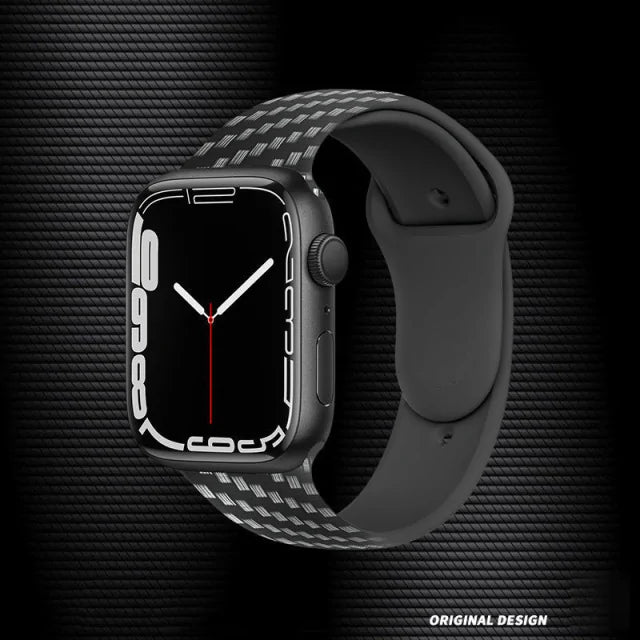 Carbon Fiber Strap For Apple Watch (Gen 1 to 7)