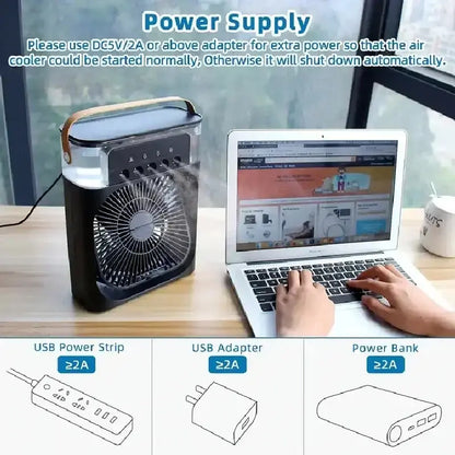 Portable USB Air Conditioner Fan